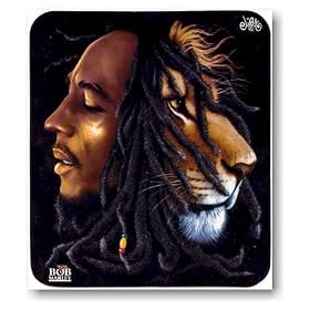 Bob Marley Profiles LION MANE STICKER