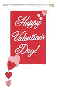 Garden Flag Valentine Spinn