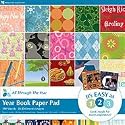 180-pc. Yearbook Paper Pad - 12x12