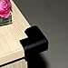 8pcs Black Baby Furniture Corner Safety Bumper Corner Protector Guard Cushion