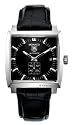 TAG Heuer Men's Leather Automatic Monaco Watch #WW2110.FC6177