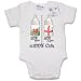 Dirty Fingers - 50% Welsh, 50% English = 100% Cute - Baby & Toddler Short Sleeve Bodysuit / BabyGrow, 12-18 months, White