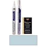 1 2 Oz. Light Blue Metallic Paint Pen Kit for 1991 Saturn SL (49 WA9558) by PaintScratch Automotive Touch Up Paint