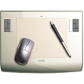 WACOM Intuos3 A5サイズ クリスタルシルバー PTZ-630/S0
