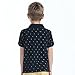 Leo&Lily Boys' Anchor Printed Polo T-Shirt