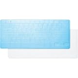 Icc1210blu Silicone Keyboard Skin For Macbook(r), 2-pk (black & White)