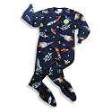 Private Label - Boys Long Sleeve Footed Blanket Sleeper, Navy