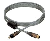 Adesso A004B-006H 6-Feet Accell Gold Series FireWire 6-Pin/4-Pin Device Cable