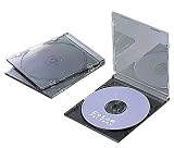 ELECOM CFC-01GY02 スリムCDケース(3枚パック)