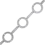 1 4 Ctw Diamond Tennis Bracelet in White Gold