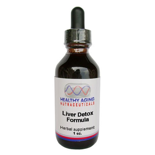 Healthy Aging Nutraceuticals Liver Detox Formula 1 Ounces (Pack of 2) by Detox Formula