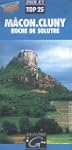 Carte de randonn�e : M�con - Cluny -...