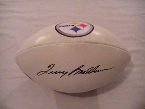 Terry Bradshaw Signed Autographed Football Pittsburgh Steelers Coa + Hologram