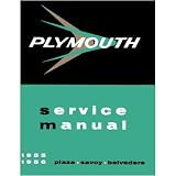 1955 1956 PLYMOUTH Shop Service Repair Manual Book by Plymouth
