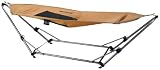 foldable hammocks:Outdoor Patio Folding Hammock and Stand Set - Orange