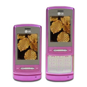 LG KE-970 Shine Unlocked GSM Slider Phone - Bluetooth, USB, 2-Megapixel Camera, Pink