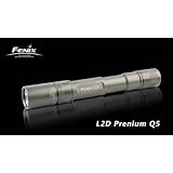 Olive Green color - Fenix L2D-CE Q5 Premium (Cree Q5 Edition LED) Digital LED Flashlight (6 Output levels) - 180 Lumens; included 2 x AA batteries