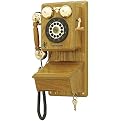 Crosley Country Wall Phone - Oak