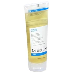 Murad Acne Clarifying Cleanser, Step 1 Cleanse Tone, 6.75 fl oz (200 ml) by Murad