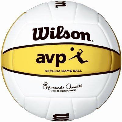 Wilson Team Sports WTH4670 Volleyball, AVP Replica, PVC Cover