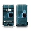 Great White Design Protective Skin Decal Sticker for Apple iPhone (2G)1st Generation