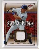2007 Fleer Ultra Swing Kings Mark Teixeira Game Used Jersey Baseball Card