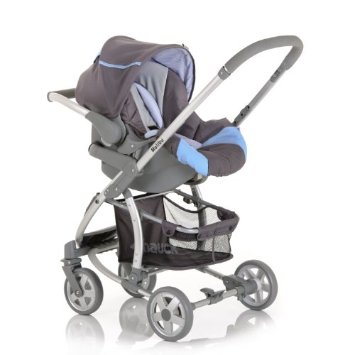 Imagen 3 de Hauck 305379 Malibu Shop'n Drive Set M 12 - Silla de paseo con silla de coche (grupo 0+), color gris