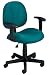 Kitchen & Housewares : OFM 105-AA-802-TEAL Superchair with Arms-Teal