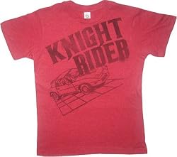 Knight Rider KITT Dots Red T-Shirt Tee