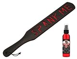 Strict Leather Spank Me Paddle with Bonus Spanking Spray 2 oz.