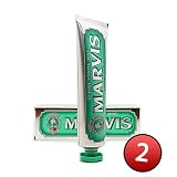 Marvis Classic Strong Mint Toothpaste - 2 TUBES