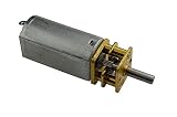 ミニ減速モータ DC 6V 100RPM 10mm の軸