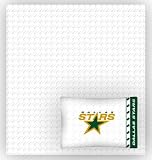 DALLAS STARS OFFICIAL TEAM LOGO TWIN SIZE JERSEY SHEET SET