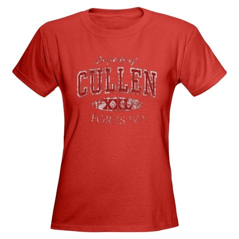 Cullen Property of Twilight Women's Dark T-Shirt