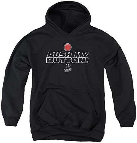 The Voice Push My Button Big Boys Pullover Hoodie BLACK LG