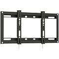 mumbi LPF42 Professional ultra flach Wandhalterung Plasma LCD LED TV Halter / 23 - 42 Zoll (58cm - 106cm) Wandhalter - Halterung bis max 50 kg schwarz