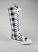 Lace-Up Plaid Sneaker Boot