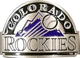 Officially Licensed Colorado Rockies Belt Buckle