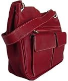 Piel Shoulder Bag with Front Pocket