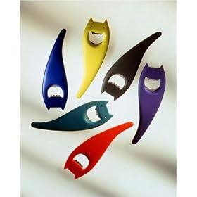 Alessi Diabolix Bottle Opener Red by Alessi
