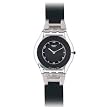Swatch Pure Black Unisex Watch SFK116