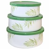 Corelle Coordinates 6-Piece Small Bowl Set, Bamboo Leaf