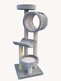 Molly and Friends 2432 Premium Handmade 4-Tier Cat Furniture with Sisal, Beige