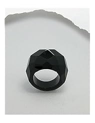 Black Agate Ring