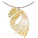Handcrafted Dragon Mother of Pearl Choker Necklace