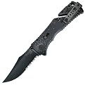 SOG Trident Knife - Black (3.75")