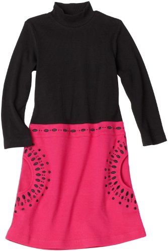 KC Parker Girls 7-16 Rib And Interlock Dress