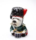 Scottish Drummer Cookie Jar - Scotty dog