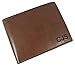 Paul & Taylor Personalized Monogram Leather Bifold Wallet, Light Brown
