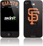 Skinit San Francisco Giants - Solid Distressed Vinyl Skin for Apple iPhone 4 / 4S